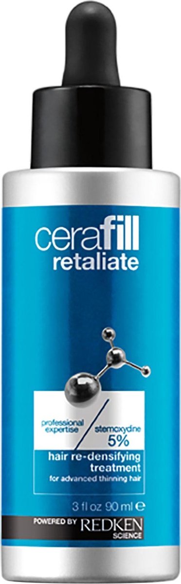 Redken - Cerafill - Retaliate Hair Re-Densifying Treatment - Haarserum voor dunner wordend haar - 90 ml