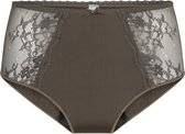 LingaDore - Daily Hoge Slip Olive - maat XL - Bruin Groen