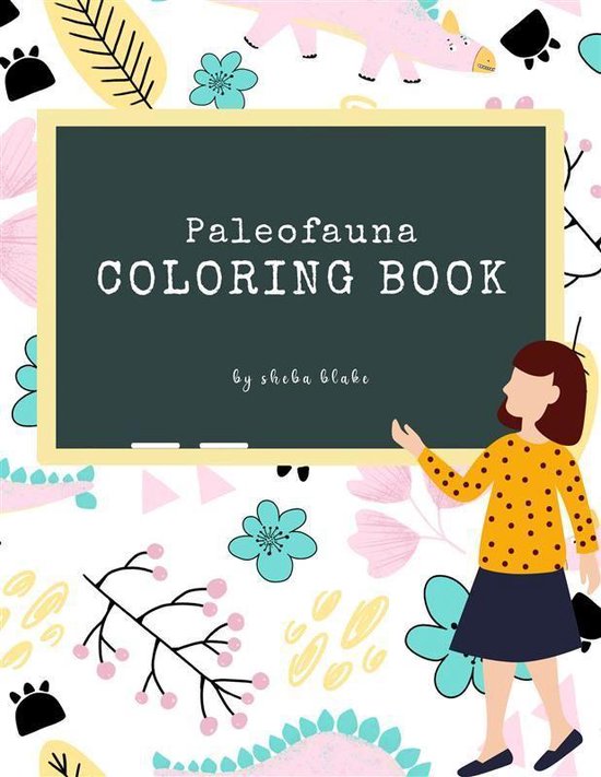 Paleofauna Coloring Books 2 - Paleofauna Coloring Book for K ... - cover