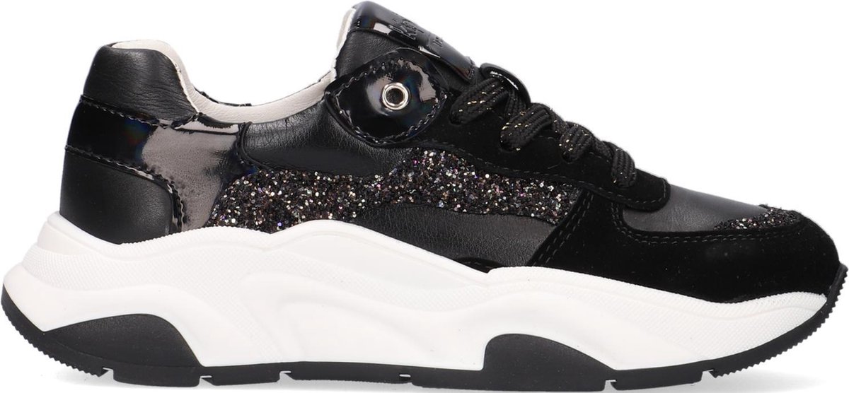 Kipling Fantasy Lage sneakers - Leren Sneaker - Meisjes - Zwart - Maat 36
