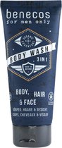 benecos 682403 shampoo Mannen Voor consument 2-in-1 Hair & Body 200 ml