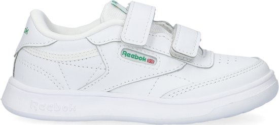 Reebok Club C 2v Lage sneakers - Leren Sneaker - Jongens - Wit - Maat 25