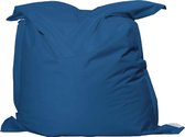 BWK – Zitzak (M) – Blauw – 135x135cm Geschikt voor binnen en buiten