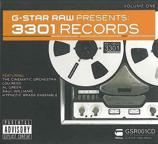 Foto: G star raw presents 3301 records volume one