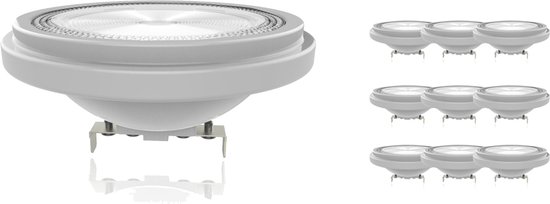 Voordeelpak 10x Noxion LED Spot G53 AR111 11.7W 800lm 40D - 927 Zeer Warm Wit | Beste Kleurweergave - Dimbaar - Vervangt 75W.