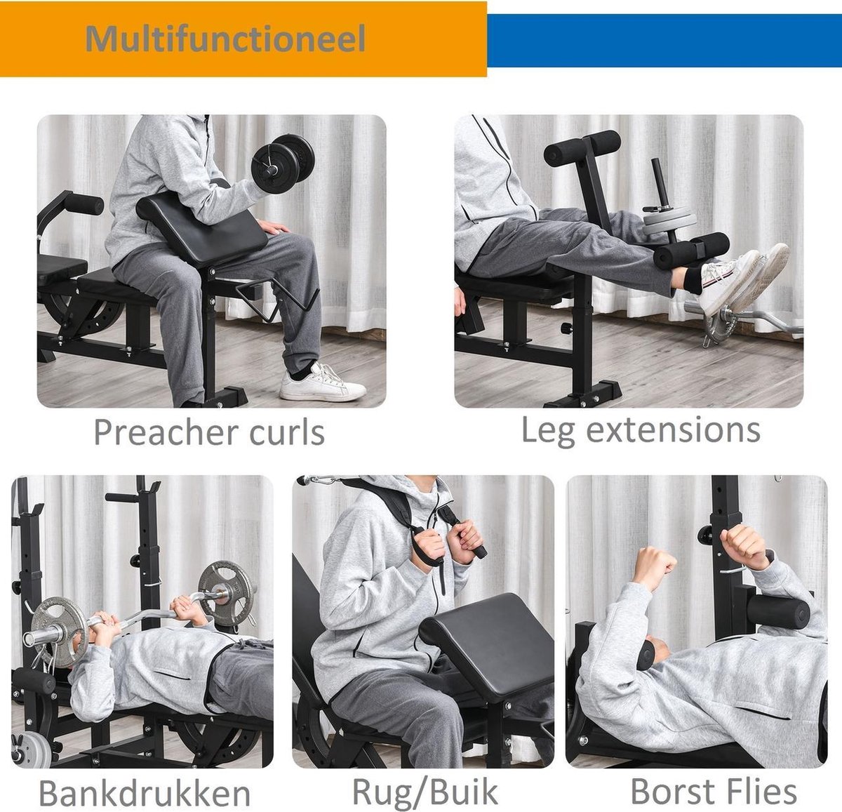 Halterbanken kopen? Shop voor jouw krachttraining