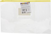 Pincello Ziplock-map A4 35,5 X 24 Cm Transparant/geel