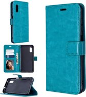 Portemonnee Book Case Hoesje Geschikt voor: Samsung Galaxy XCover 5 - turquoise