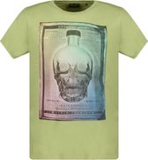 DEELUXE T-shirt met skull print CRYSON Olive