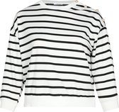 Paprika Dames Sweater in streepjestricot - T-shirt - Maat 48