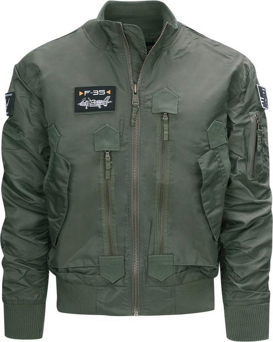 Fostex F 35 Flight Jacket vert