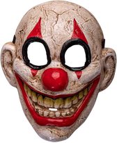 Carnival Toys Clownsmasker Horror Rood/crème One-size