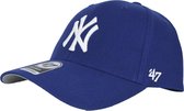 47 Brand New York Yankees MVP Cap B-MVP17WBV-DL, Unisex, Blauw, Pet, maat: One size