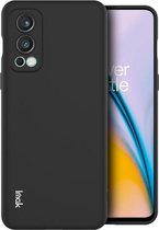 IMAK UC-3 Series OnePlus Nord 2 5G Hoesje Flexibel en Dun TPU Zwart