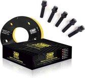 Set spoorverbreders OMP 5x114,3 66,1 M12 x 1,25 + M14 x 1,50 15 mm