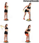 Plateforme de fitness InnovaGoods pour les muscles des fesses et des jambes avec guide d'exercices