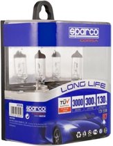 Gloeilamp voor de auto Sparco Long Life E-Mark H7 12V 55W 3000K