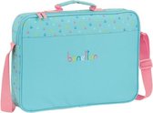 Briefcase Benetton Candy Licht Blauw (6 L)