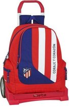 Schoolrugzak met Wielen Evolution Atlético Madrid Neptuno Blauw Rood/Wit