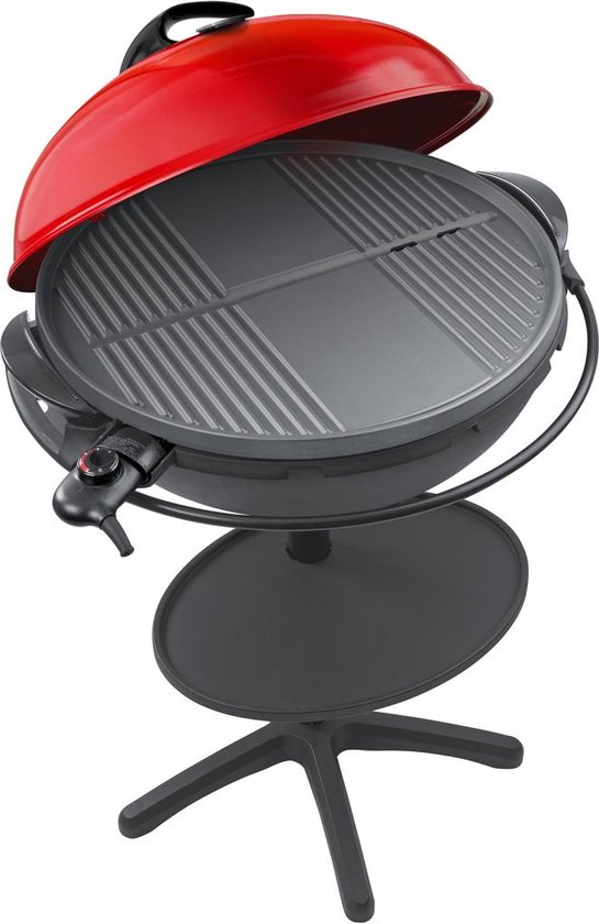 Steba VG400 - Barbecue électrique - Sur pied - 53,5 cm - Rouge | bol