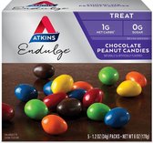 Atkins | Endulge | Chocolate Candies | Peanut | 1 x 170g  | Snel afvallen zonder poespas!