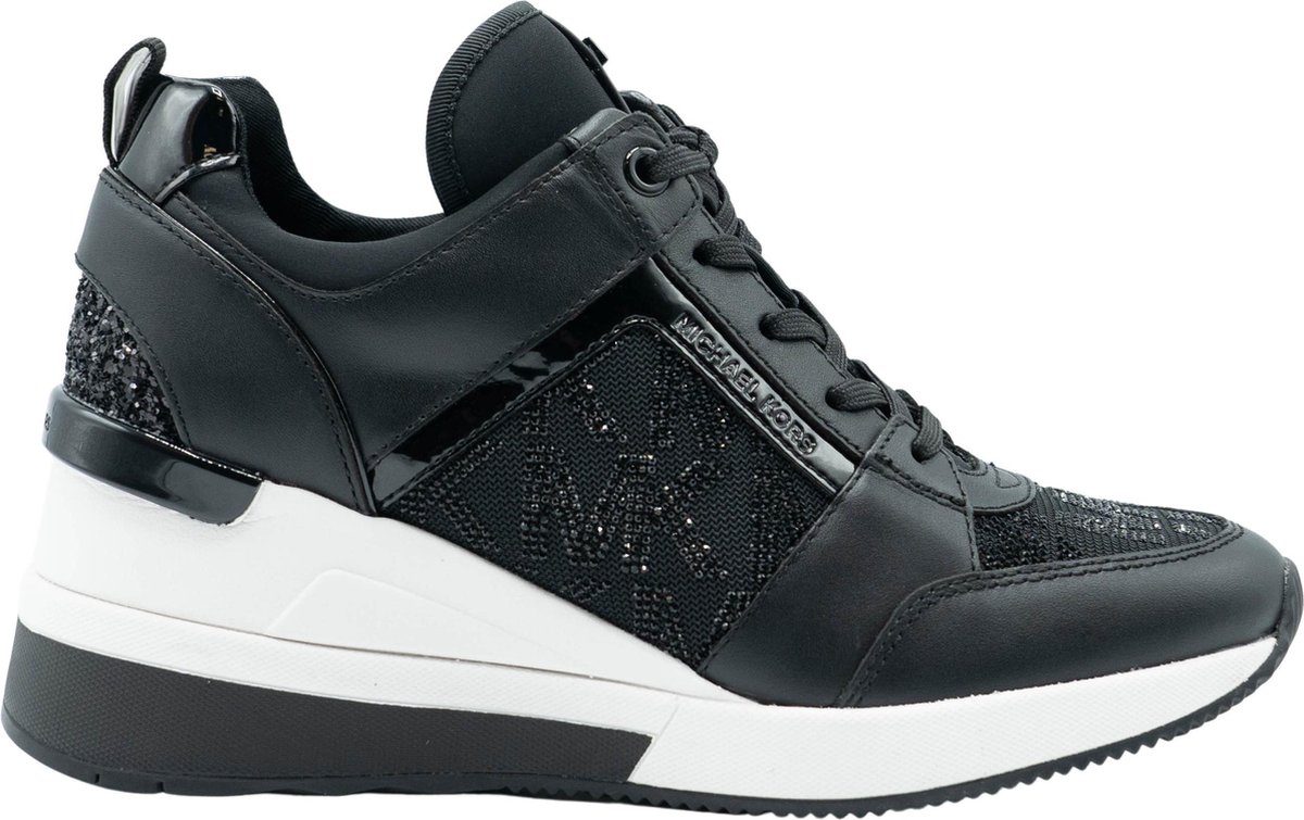 Michael Kors Georgie Trainer Dames sneaker - Zwart - Maat 36