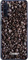 6F hoesje - geschikt voor OPPO A91 -  Transparant TPU Case - Dark Roast #ffffff