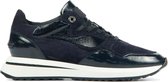Floris van Bommel Vrouwen Leren Lage sneakers / Damesschoenen  85351 - Blauw - Maat 37.5