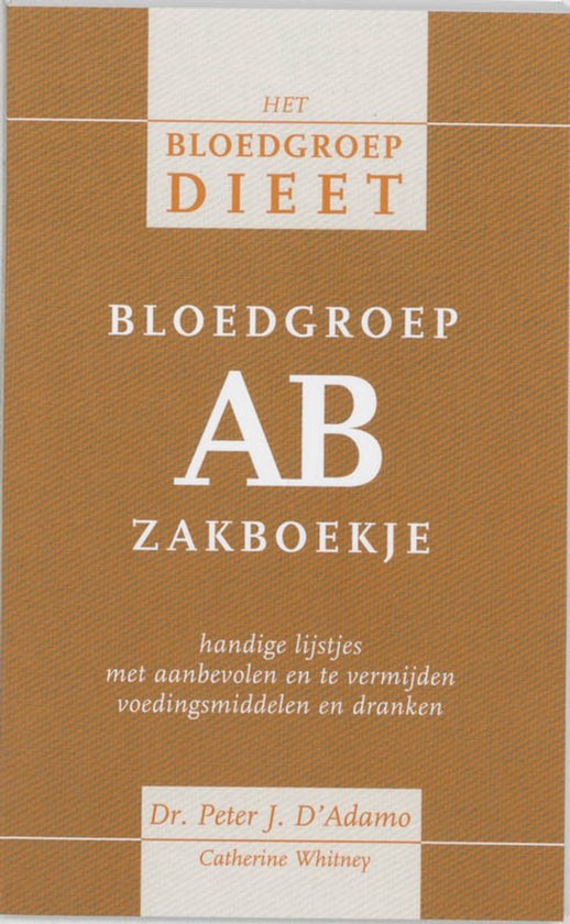 Bloedgroep AB zakboekje - cover