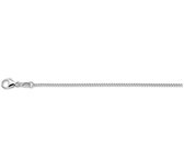 YO&NO -  Ketting - Zilver -  Gourmet -  1,4 mm -  32 + 4 cm - Gerhodineerd - Zilver 925