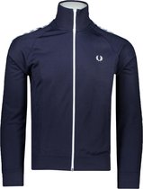 Fred Perry Jas Blauw Normaal - Maat L - Heren - Herfst/Winter Collectie - Polyester