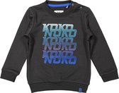 Koko Noko sweater jongens - grijs - F40858-37 - maat 128