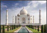 Poster van de beroemde Taj Mahal - 40x30 cm