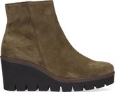 Gabor 780.1 Enkellaarsjes - Enkelboots - Dames - Groen - Maat 36