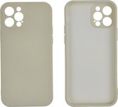 Samsung Galaxy S21 Plus Back Cover Hoesje - TPU - Backcover - Samsung Galaxy S21 Plus - Gebroken Wit