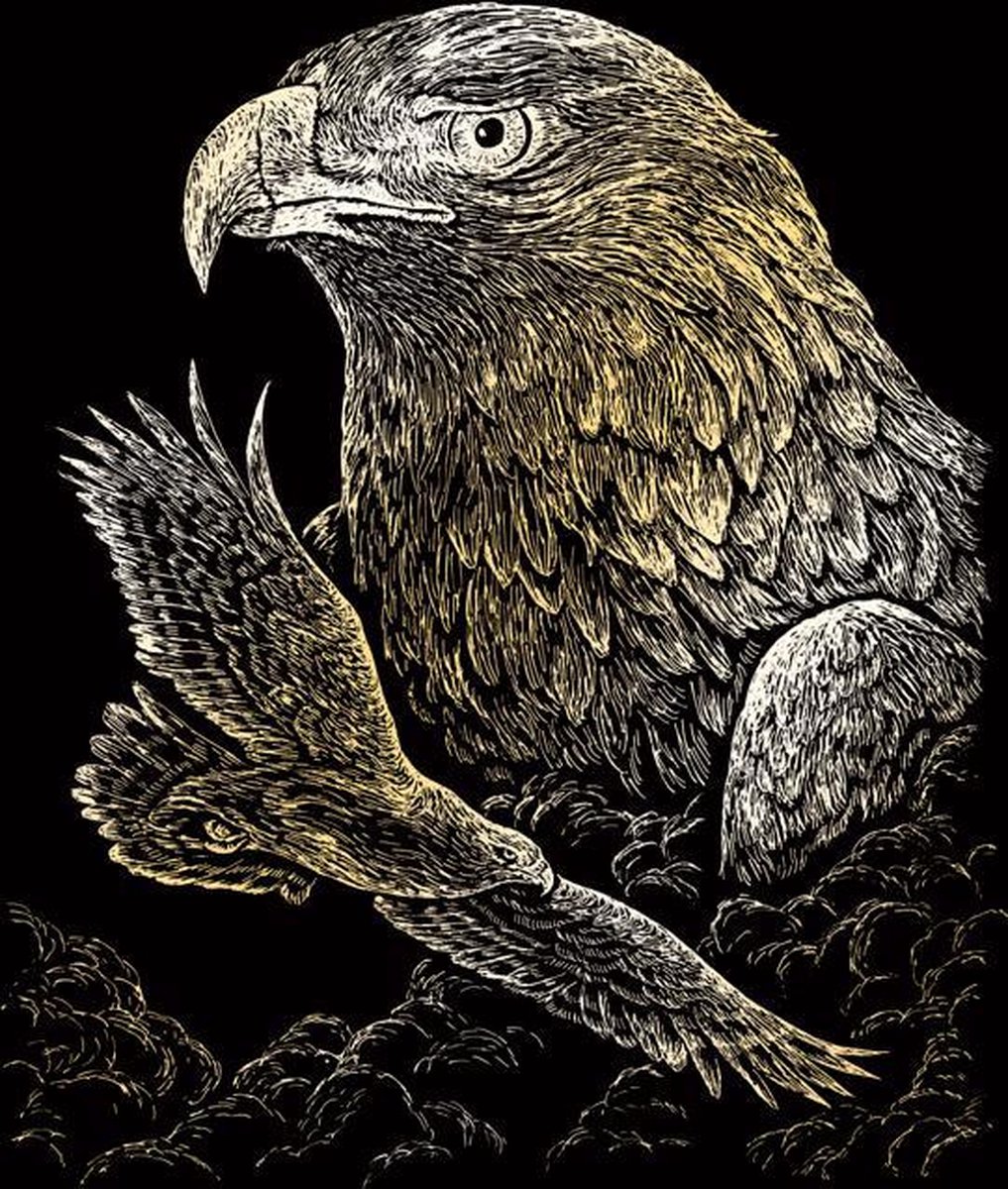 GOLF19 GOLD ENGRAVING EAGLES