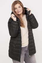 ONLY CARMAKOMA CARNEWTAHOE QUILTED HOOD COAT OTW Dames Jas - Maat M-46/48