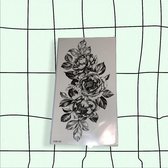 Half Tattoo Sleeve Always On Time - Plaktattoo - Tijdelijke Tattoo - 18 X 15 cm (L x B)