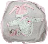 poppenpyjama Sleepy meisjes 35 cm textiel roze