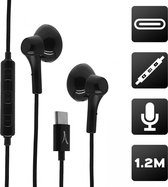 Altadif ALTINTRACBLK hoofdtelefoon/headset In-ear USB Type-C Zwart