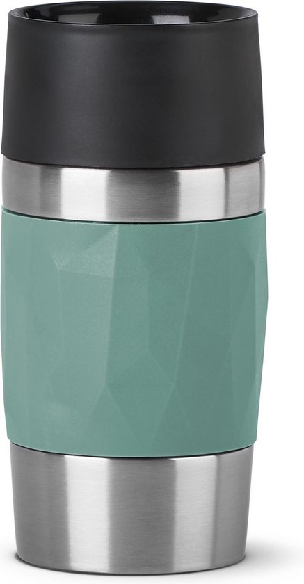 Tefal compact travel mug compact thermosfles - 0,3 l - groen