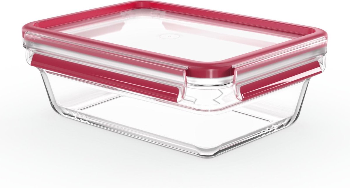 Tefal MasterSeal Glass - 1,3 L - Rechthoekig