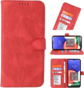 Wicked Narwal | Wallet Cases Hoesje voor Samsung Samsung Galaxy A22 5G Rood