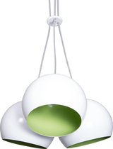 Moderne hanglamp met 3 bollen in diverse kleur combinaties verkrijgbaar