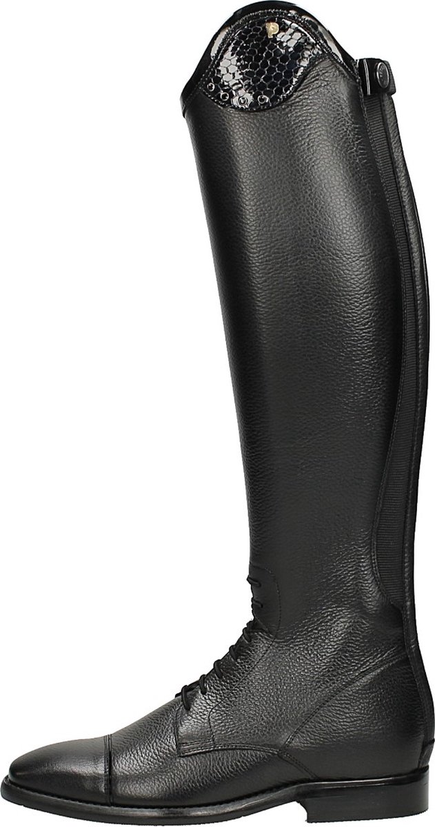 Petrie Rijlaars Luca Black/Black - 38 - Calf: L | Paardrijlaarzen
