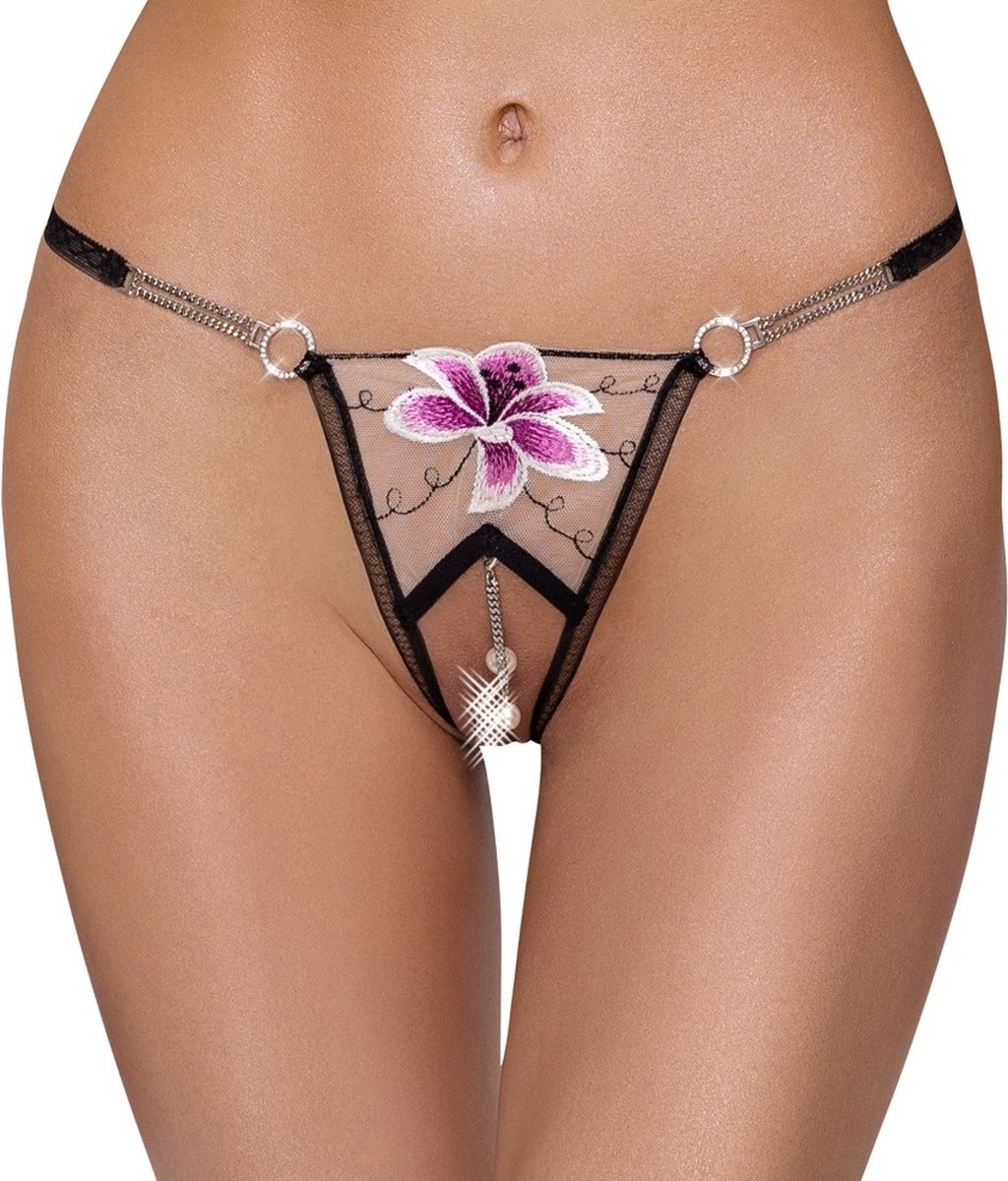 Verleidelijke Rio String met Bloem