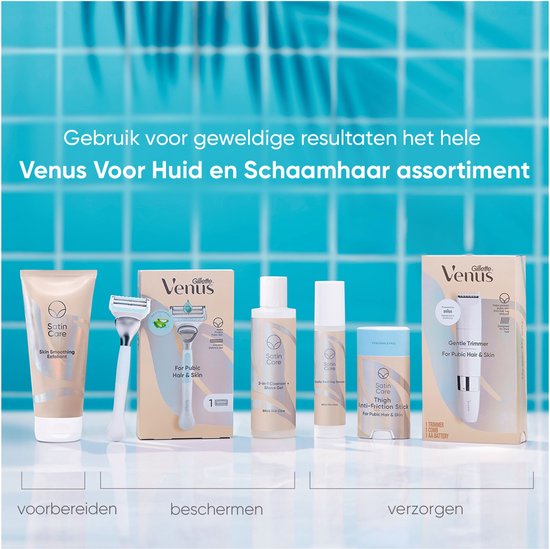 Gillette Venus Scheermesjes - voor Huid en Schaamhaar - 8 stuks