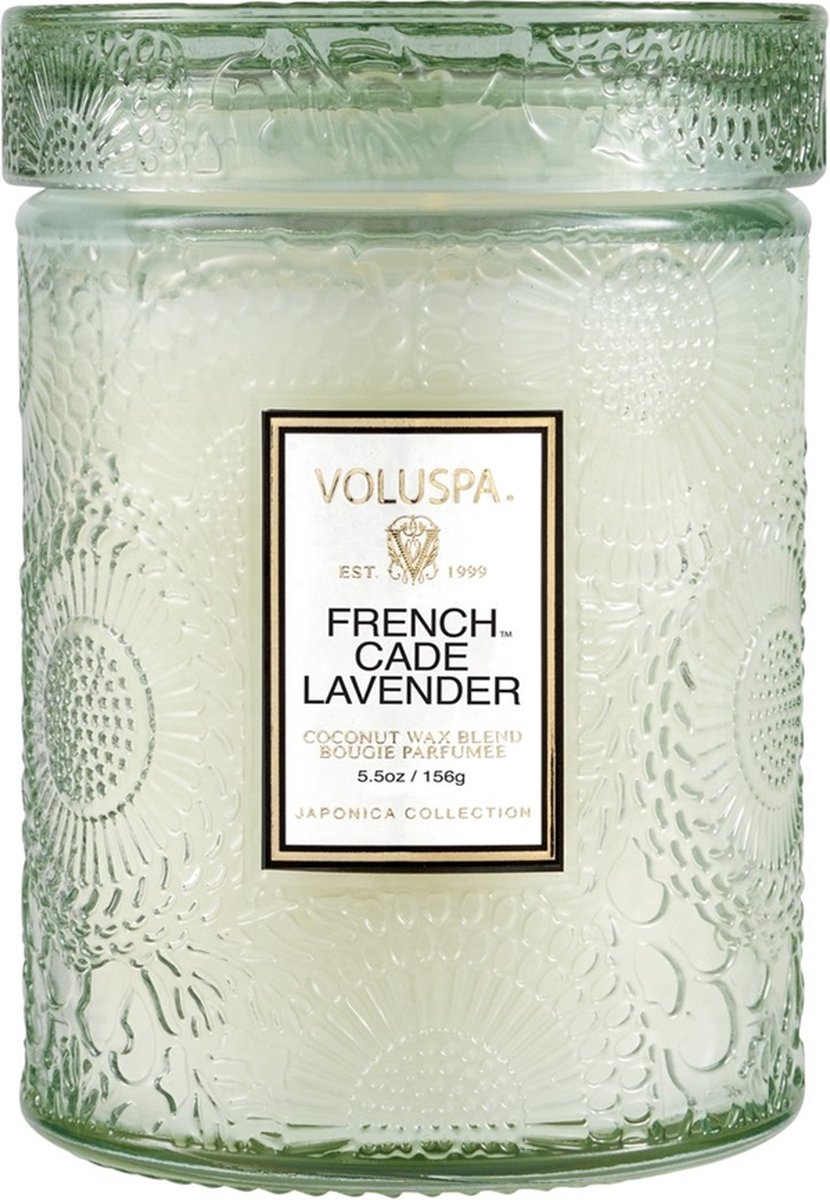 Voluspa Geurkaars Japonica Collection French Cade Lavender Small Jar Candle 156gr