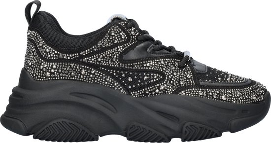 Zwarte chunky sneakers dames sale