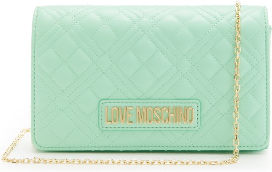 Love Moschino Quilted Bag Dames Crossbody tas/Handtas/Schoudertas Kunstleer - Groen